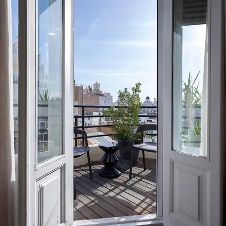 Stunning Duplex Penthouse In Location With Skyline View * Valencia